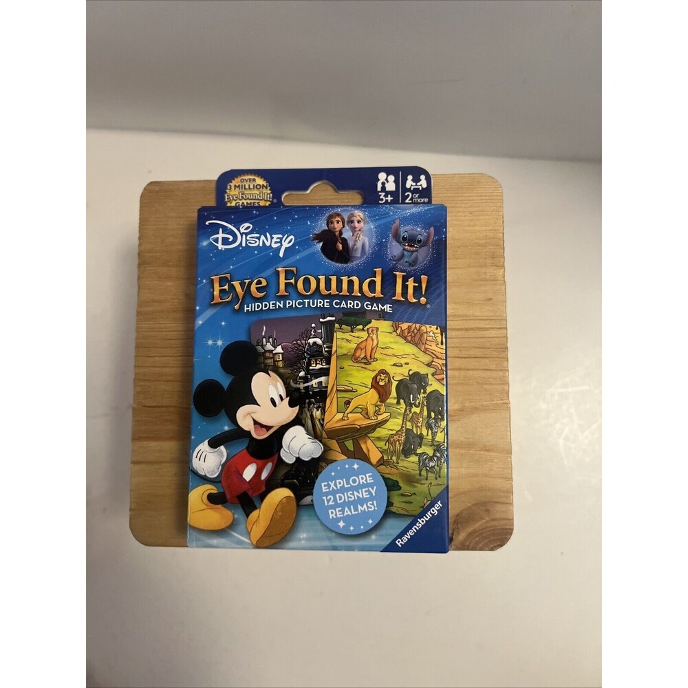 Disney - Eye Found It! Hidden Picture Card Game - NEW 2021 - Ages 3+